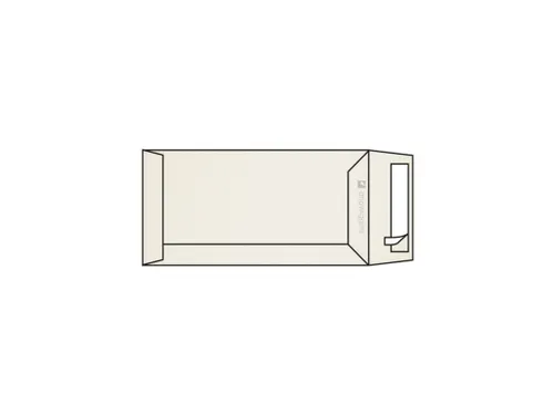 Zak Akte Envelop Strip DL 110x220mm Rives Tradition gebroken wit