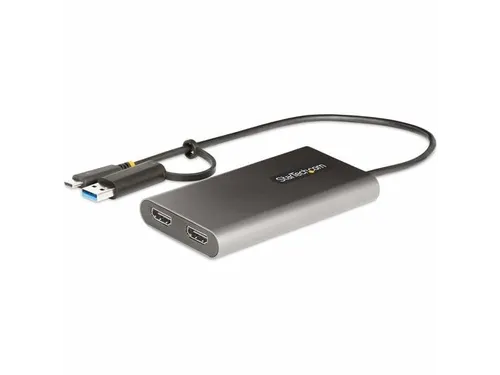 USB-C naar Dual-HDMI Adapter 4K 60hz