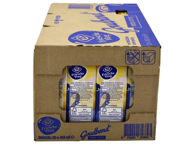 Koffiemelk Friesche Vlag goudband 455ml