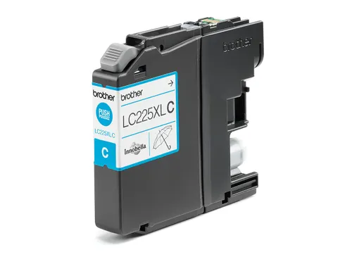 Inktcartridge Brother LC-225XLC blauw HC