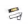 Badge Durable clip card met magneet 17x67mm