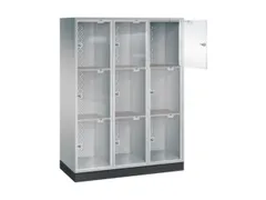 grootvolume-lockersysteem,HxBxD 1750x1220x500mm,3x3vakken,cil.-slot