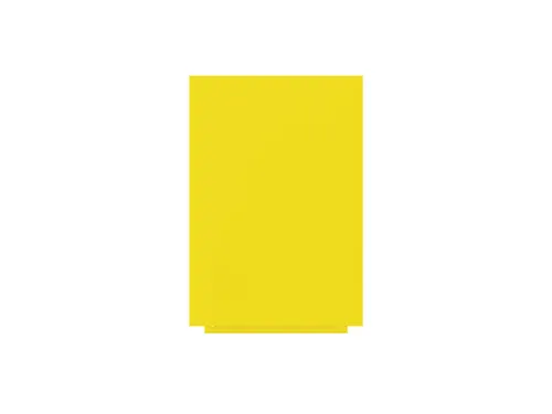 Whiteboard Rocada Skincolour 75x115cm geel gelakt