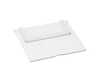 scheidingswand v. Stellingbak duurzaam kunststof HxBxD 70x77x5mm - 1