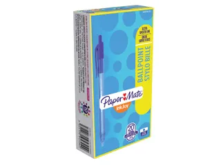 Balpen Paper Mate Inkjoy 100RT medium blauw - 3