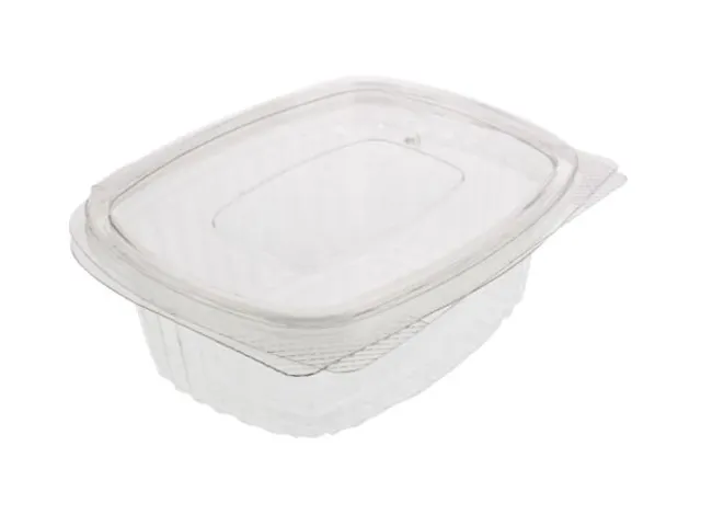 Saladebak PETr transparant 2000ml 2 25x198x83mm doos 300 Stuks