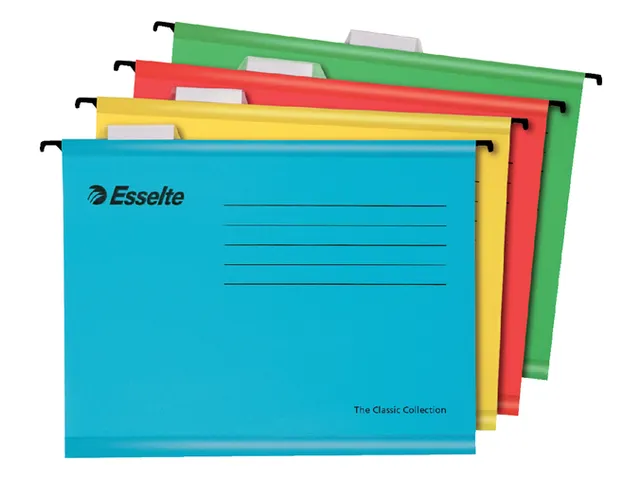 Hangmap Classic verticaal folio V-bodem groen