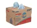 Boîte distributive chiffon WypAll 8370 X60 Hydroknit 1 ép Bleu