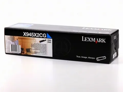 Tonercartridge Lexmark X 945 x 2 cg Cyaan