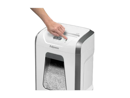 Papiervernietiger Fellowes 15C 4x40mm wit