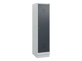 schoollocker,HxBxD 1630x400x500mm,1vak,vak B 400mm,cil.-slot,sokkel - 2