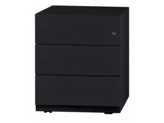 Mobiel Ladenblok 495x420x565mm 3laden Cilinderslot Zwart - 2