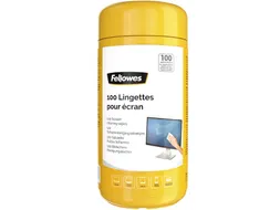 Reinigingsdoekjes Fellowes beeldscherm dispenser 100 stuks