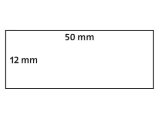 Etiket Dymo 99017 Labelprint Hangmapruiter 12x50mm S0722460 - 8