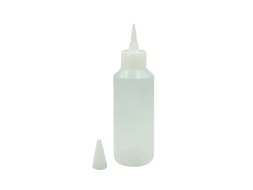 Flacon Collall 100ml met tuit transparant