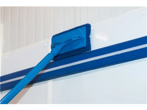 Sponshouder Vikan steelmodel 95x230mm blauw