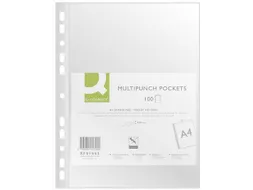 Showtas A4 11-Gaats 0.05mm PP generfd 100 stuks