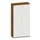 kantoorkast,HxBxD 1920x1000x430mm,decor romp noten,decor front wit