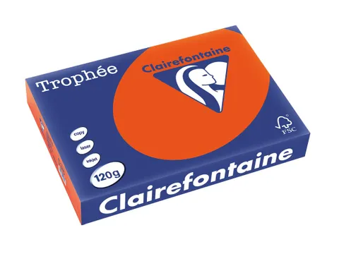 Trophée Intens Gekleurd Papier A4 120 Gram 250 Vel Kardinaalrood