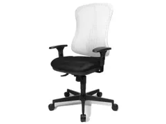 Topstar Bureaustoel HEAD POINT SY Netbekleding Wit