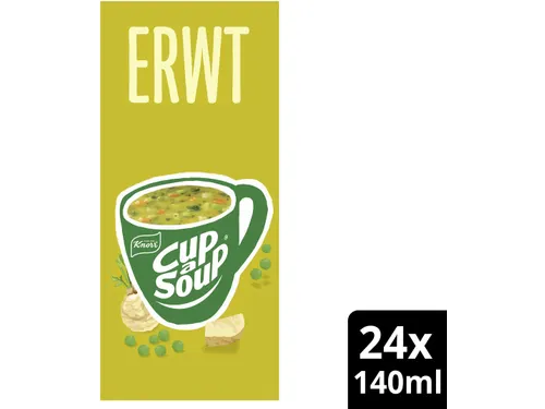 Knorr Cup-a-Soup erwt 24 zakjes 140 ml