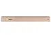 Liniaal Aristo 30cm hout met metaalinleg