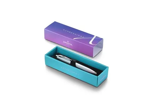 Balpen Sheaffer 100 9376 Expressions pearlised gradient chrome trims