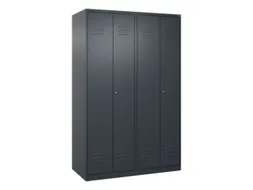 locker voor scheiding van kleding,HxBxD 1850x1200x500mm,4vak