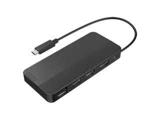 Lenovo 40B90100EU USB-C-Travel Dock voor 2 schermen (met adapter) - 4