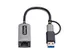 2.5GbE USB-C naar Ethernet Adapter met USB-A Converter