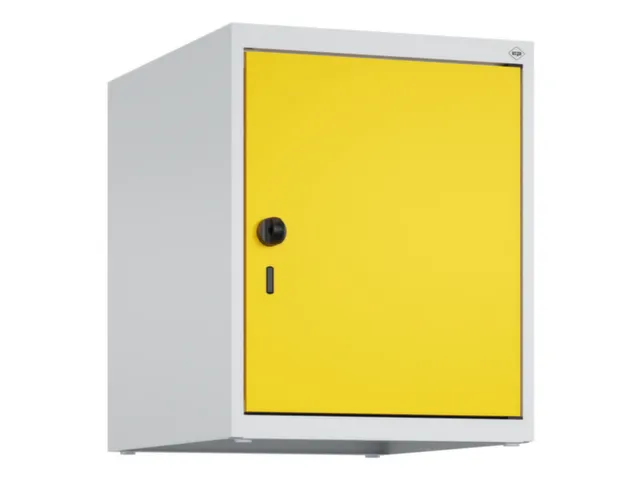 opzetkast,v. locker,1vak.,vak B 400mm,HxBxD 500x400x500mm,draaigrendel