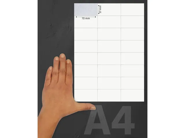Etiquettes Kangaro ILC 70x35mm 25 feuilles