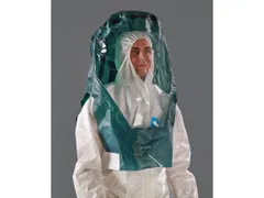 AlphaTec 4000 Cape met kap en vizier groen one size 20 stuks