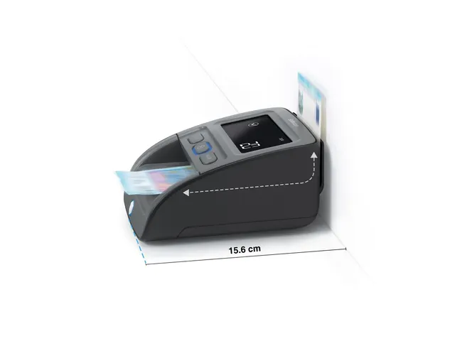 Valsgeld detector Safescan 155-S G2 met stacker en batterij
