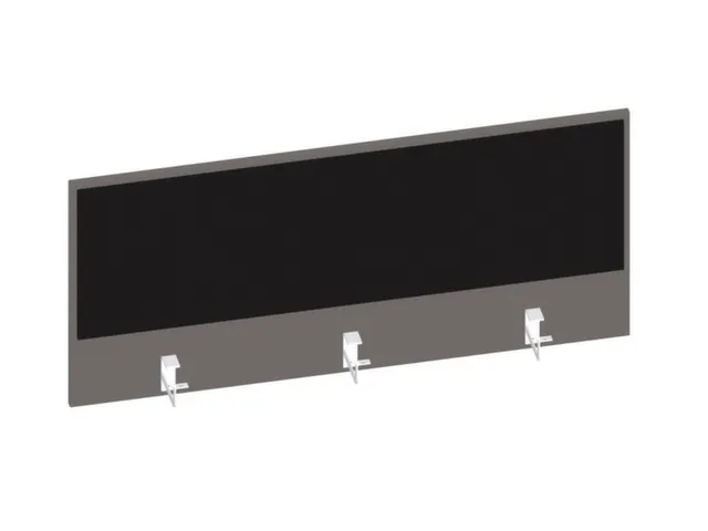 baliepaneel v. bureau aanbouw achter B 1200mm MP-lichtgrijs beige