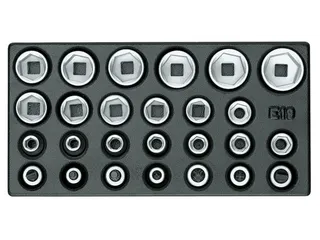 1500 ES-19 IS Set doppen 1/2 inch in 1/3 ES module - 1