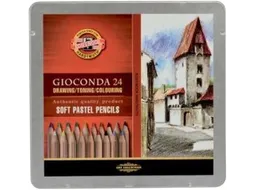 Pastelpotlood Koh-I-Noor gioconda 24 assorti