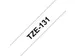 Labeltape Brother P-touch TZe-131 standaard 12mm zwart op transparant