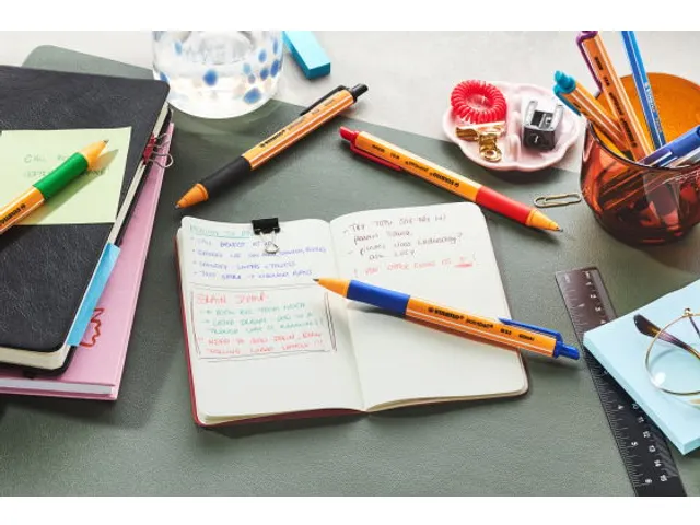 Balpen STABILO pointball 6030/41 medium blauw