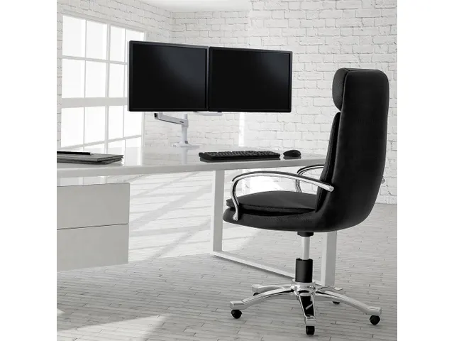Moniotarm Lx Desk Dual Direct 2 Schermen Wit
