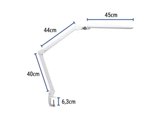 Werkpleklamp MAUL Craft LED tafelklem dimbaar wit - 11