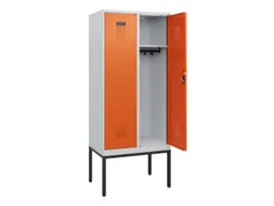 schoollocker,HxBxD 1950x800x500mm,2vak,vak B 400mm,cil.-slot