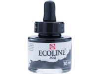 Ecoline waterverf flacon van 30 ml, zwart