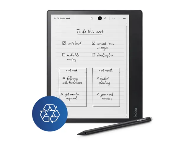 Rakuten Kobo Elipsa 2E e-book reader Touchscreen 32 GB Wifi Zwart