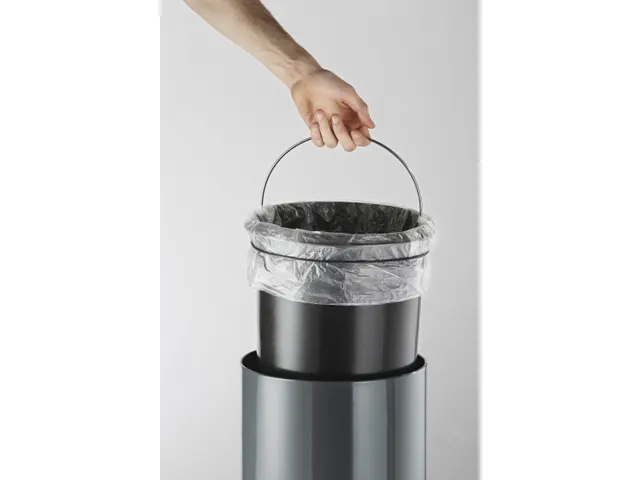 Pedaalemmer Rond Antraciet 20 Liter