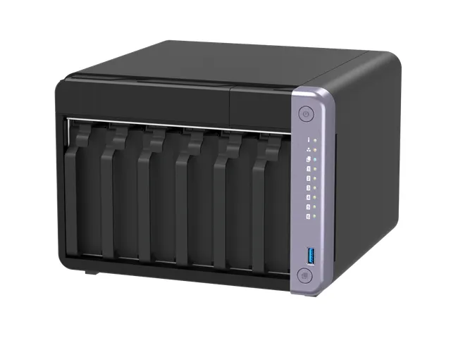 6x 3.5 inch, Alpine AL524, 4-core, 2.0 GHz, 4 GB SODIMM DDR4, 512 MB F