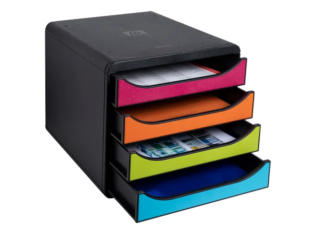 Ladenblok A4+ BIG-BOX Classic 4 lades Harlekijn