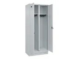 locker voor scheiding van kleding,HxBxD 1950x800x500mm,2vak