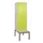 PBM-locker met bank,HxBxD 2120x600x815mm,2vak,vak B 300mm,cil.-slot