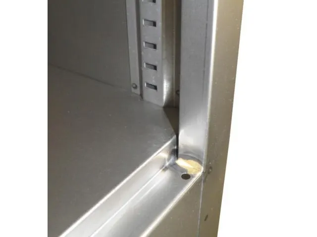 universele kast,HxBxD 1950x640x500mm,RAL7035,front RAL7035